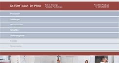 Desktop Screenshot of neurologie-neusaess.de